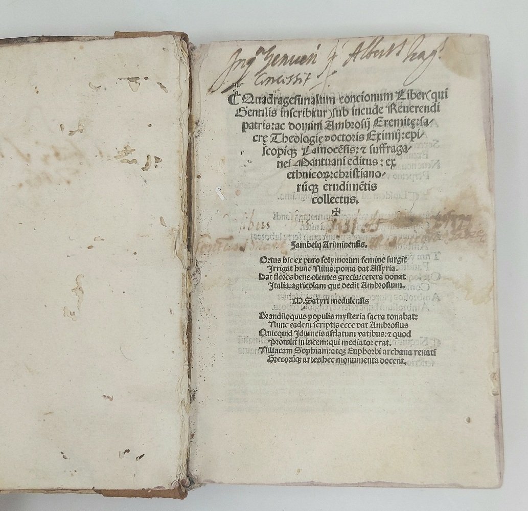 Quadragesimalium concionum liber (qui Gentilis inscribitur) sub incude reverendi patris, …
