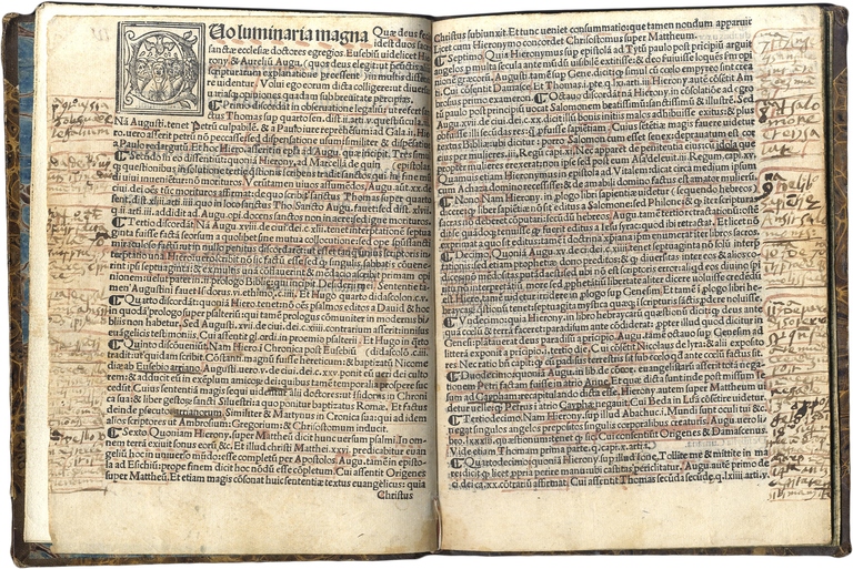 Quattuor hic compressa opuscula. Discordantie sanctorum doctorum Hieronymi, Augustini