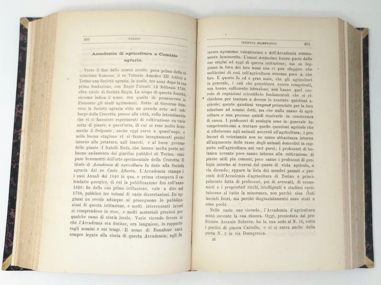 Raccolta di 26 saggi di V. Bersezio, E.Deamicis, N.Bianchi, R.Sacchetti, …