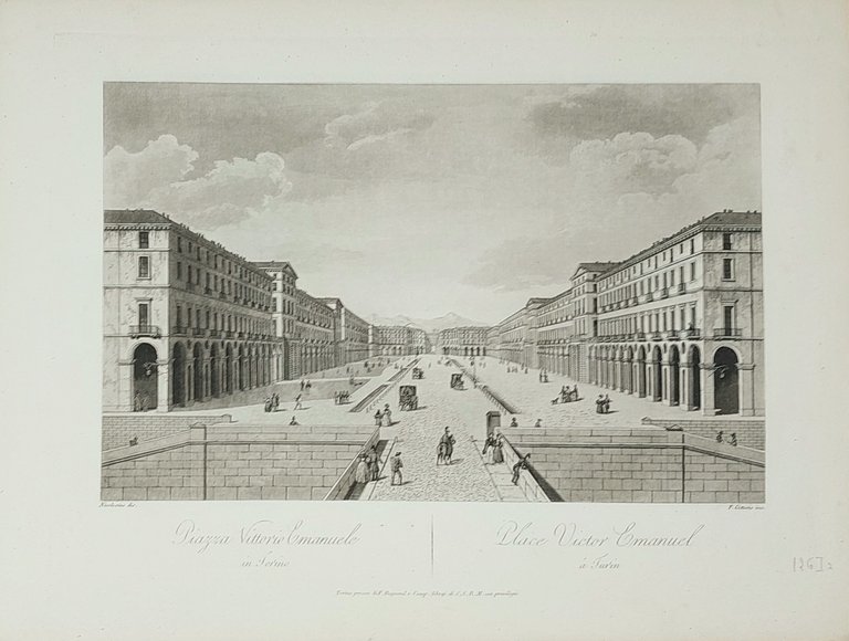 Raccolta di dodici principali vedute di Torino (legato con:) XII …