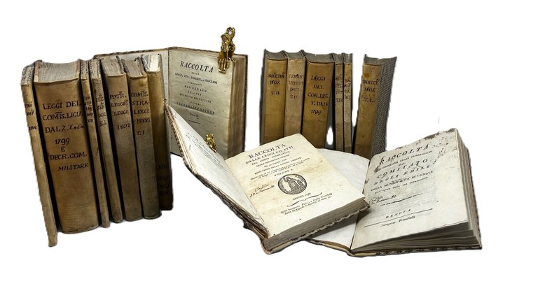 RACCOLTA DI LEGGI DELLA.REPUBBLICA LIGURE, 1797-1805. | Immagine Gallery 4