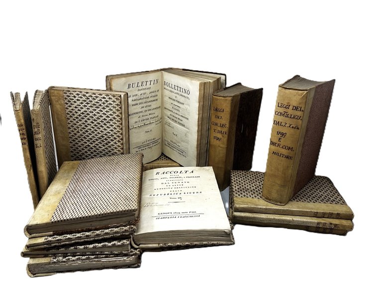 RACCOLTA DI LEGGI DELLA.REPUBBLICA LIGURE, 1797-1805. | Immagine Gallery 5