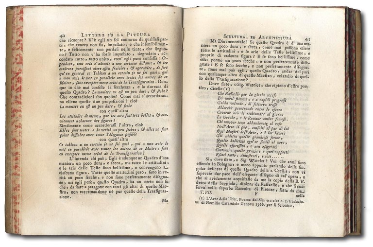 Raccolta di lettere sulla pittura scultura ed architettura