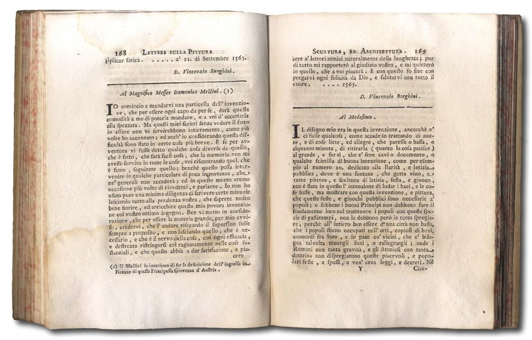 Raccolta di lettere sulla pittura scultura ed architettura