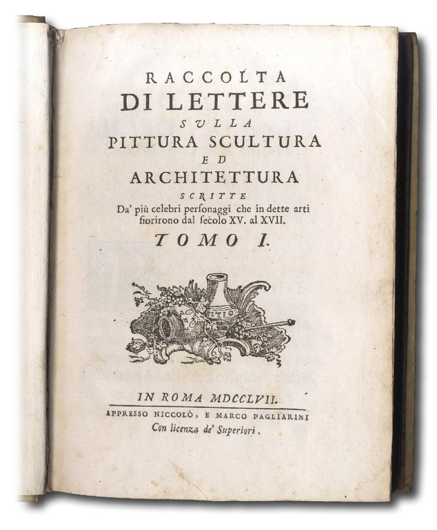 Raccolta di lettere sulla pittura scultura ed architettura