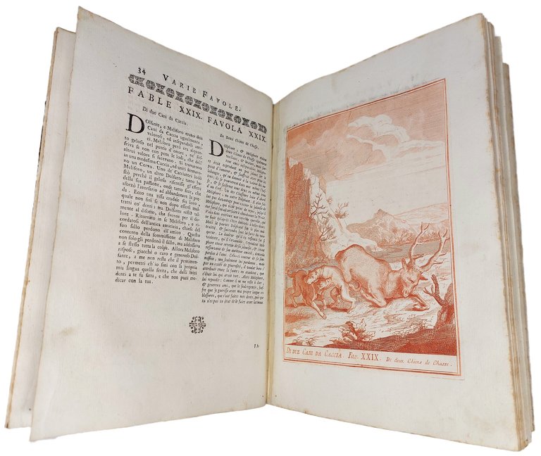 Raccolta di varie favole - Recueil de diverses fables.&amp;nbsp;Primi tre … | Immagine Gallery 5