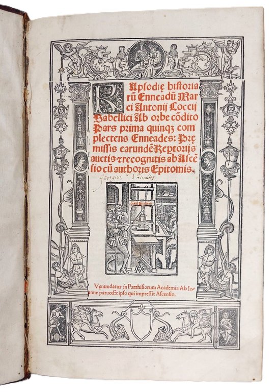 Rapsodiae historiarum Enneadum... ab orbe condito pars prima (-posterior) quinque …