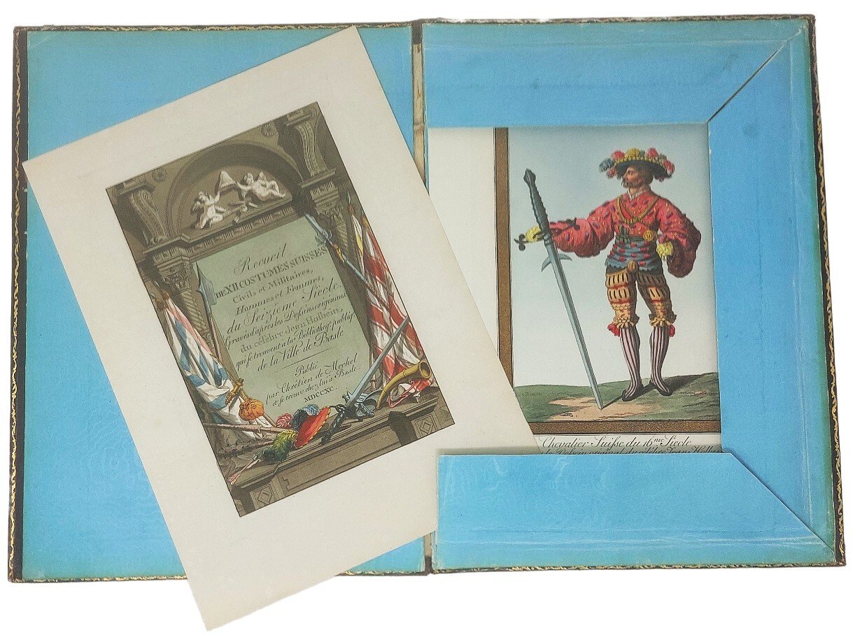 Recueil de XII costumes suisses, civils et militaires, hommes et …