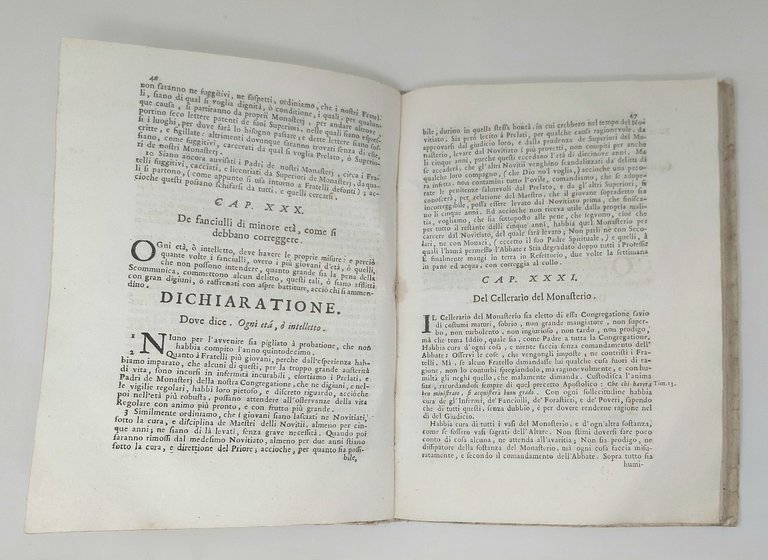 Regola del Santissimo padre Benedetto.&amp;nbsp;Che serve alle persone dell'uno, e …