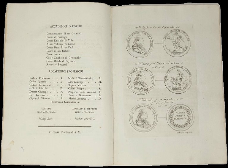 Regolamenti della Reale Accademia di Pittura e Scultura di Torino.&amp;nbsp;(Segue:) …