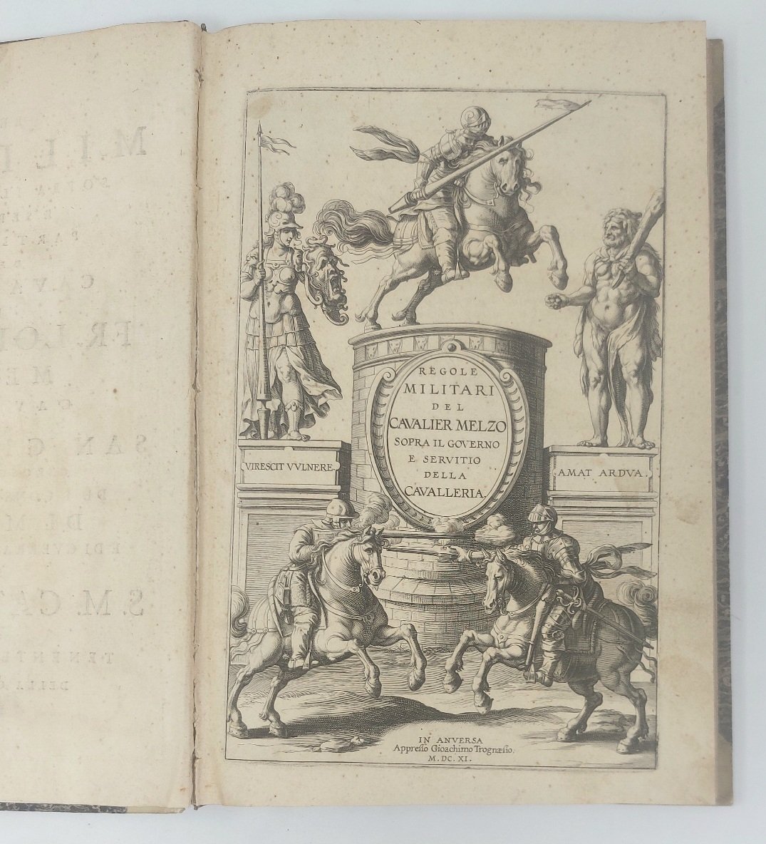 Regole militari del Cavalier Melzo sopra il governo e servitio … | Immagine principale