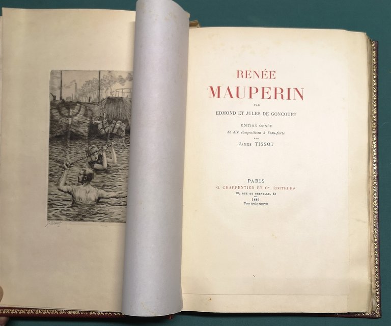 Ren&amp;eacute;e Mauperin. Edition orn&amp;eacute;e de dix composition &amp;agrave; l'eau-forte par …