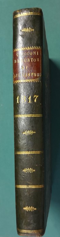 Repertorio generale di Giurisprudenza dei Tribunali Romani per l'anno 1817.