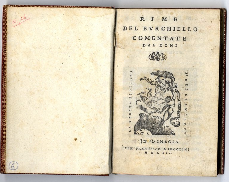 Rime del Burchiello commentate dal Doni.