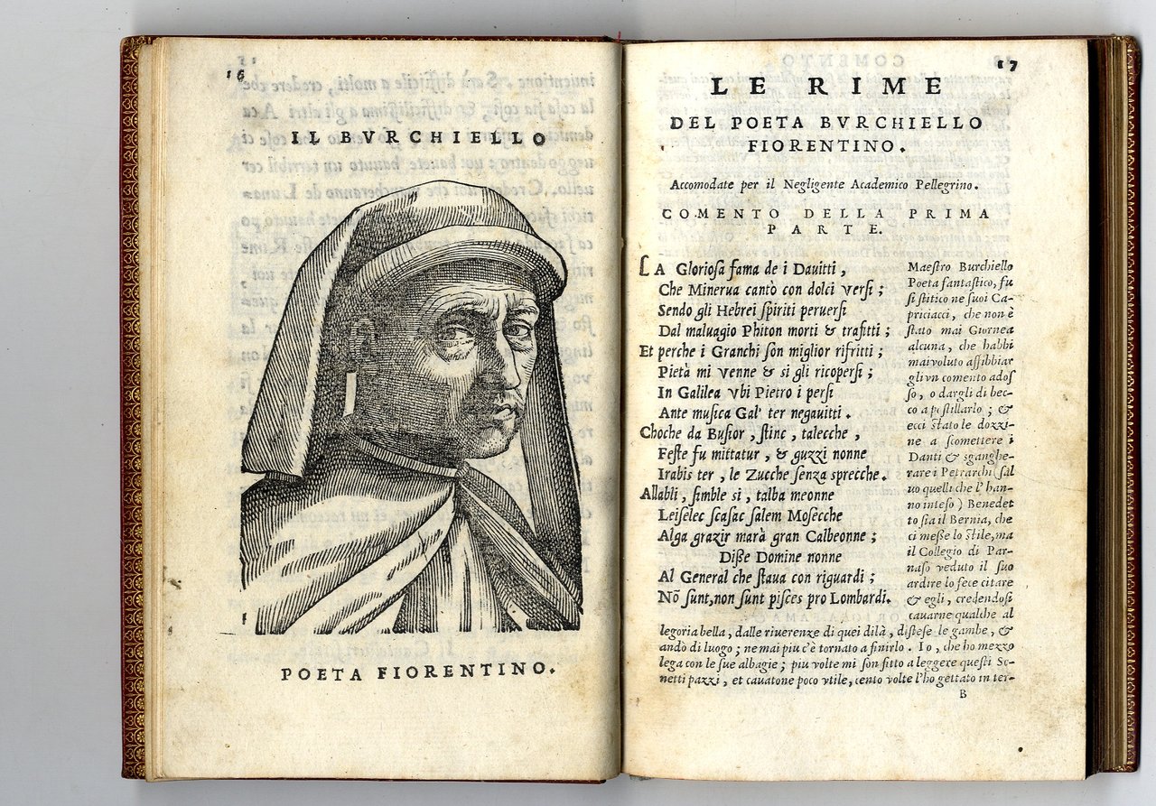 Rime del Burchiello commentate dal Doni.