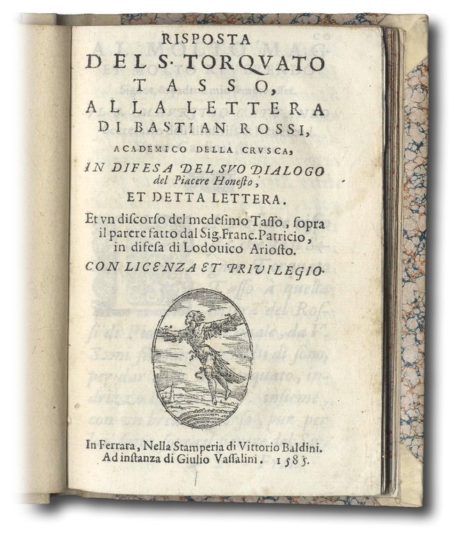 Risposta del S. T.T. alla lettera di Bastian Rossi, Academico …