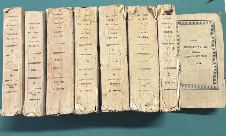 Ristaurazione della scienza politica, ovvero Teoria dello Stato Naturale Sociale …