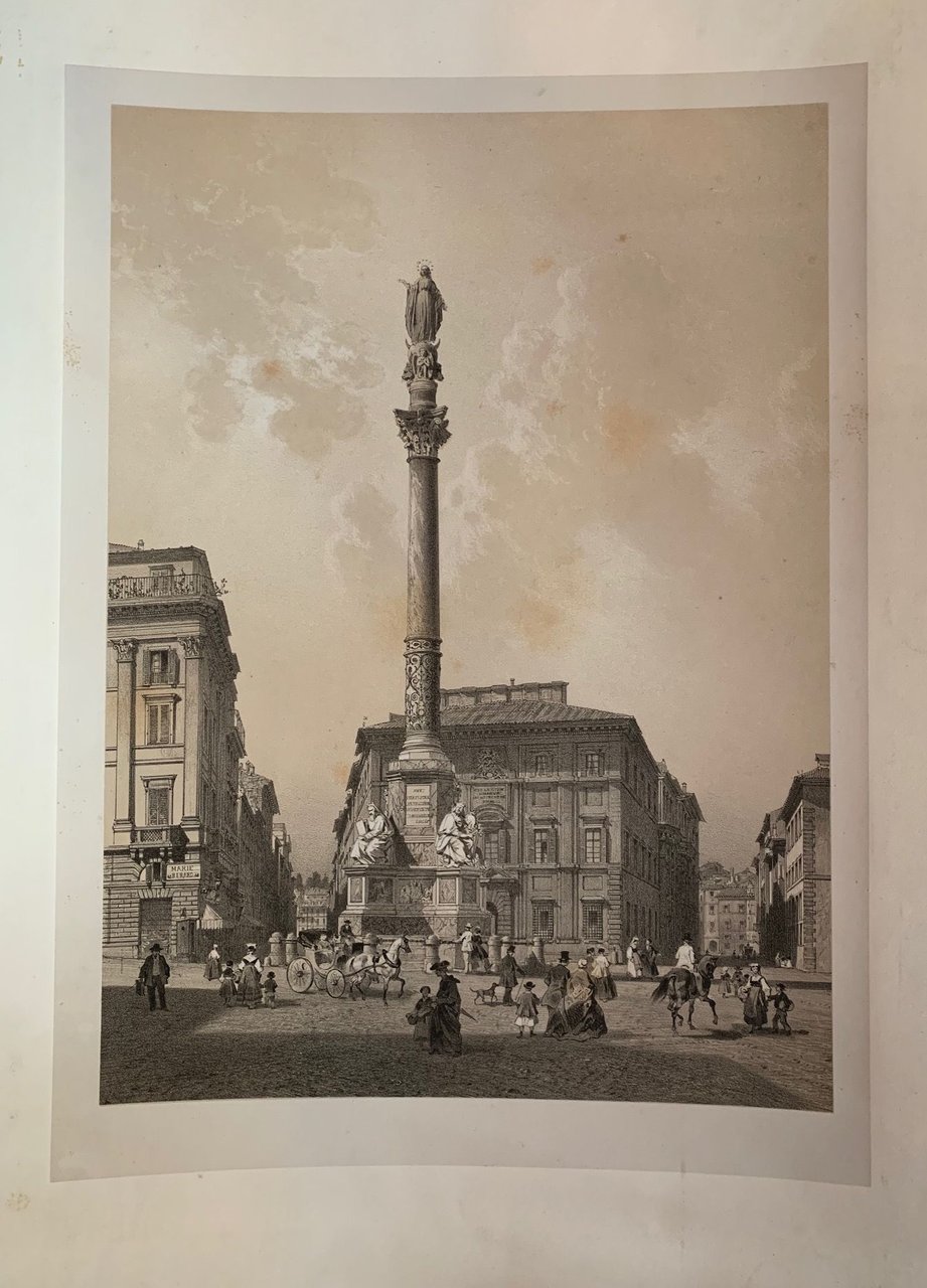 Roma. Colonna dell'Immacolata.