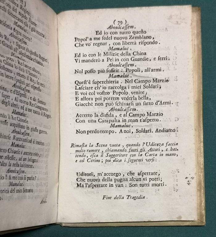 Rutzvanscad il Giovine. Arcisopratragichissima tragedia.