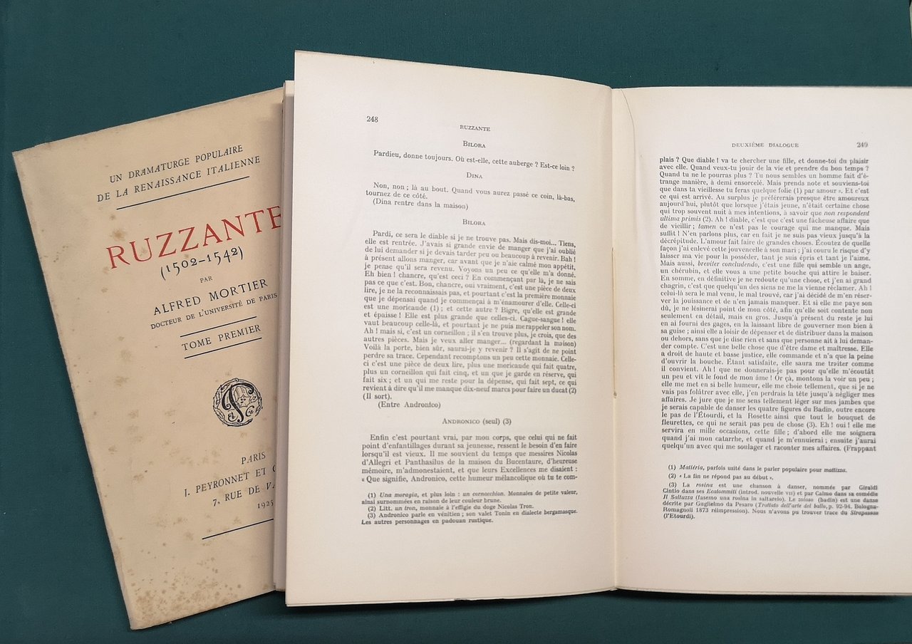 Ruzzante (1502-1542): un dramaturge populaire de la Renaissance italienne.