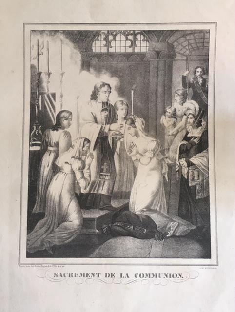 Sacrement de la comunion.