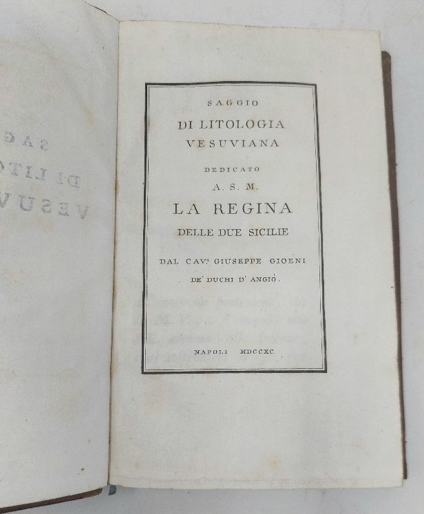 Saggio di Litologia Vesuviana.