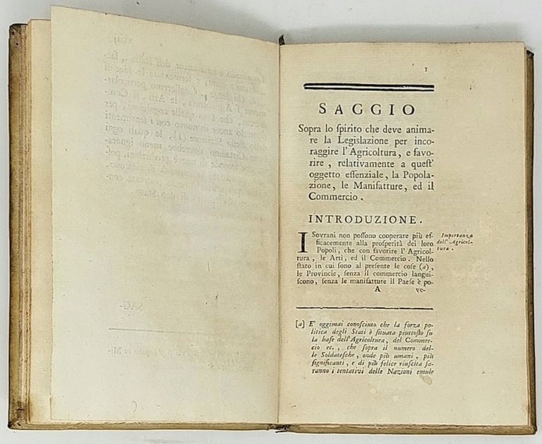 Saggio nel quale si esamina qual debba essere la legislazione …