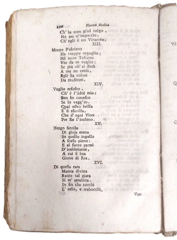 Scelta di Canzoni de' pi&amp;ugrave; eccellenti poeti antichi, e moderni. …