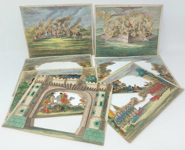 Scena di Battaglia, con doppio fondale. | Immagine Gallery 1