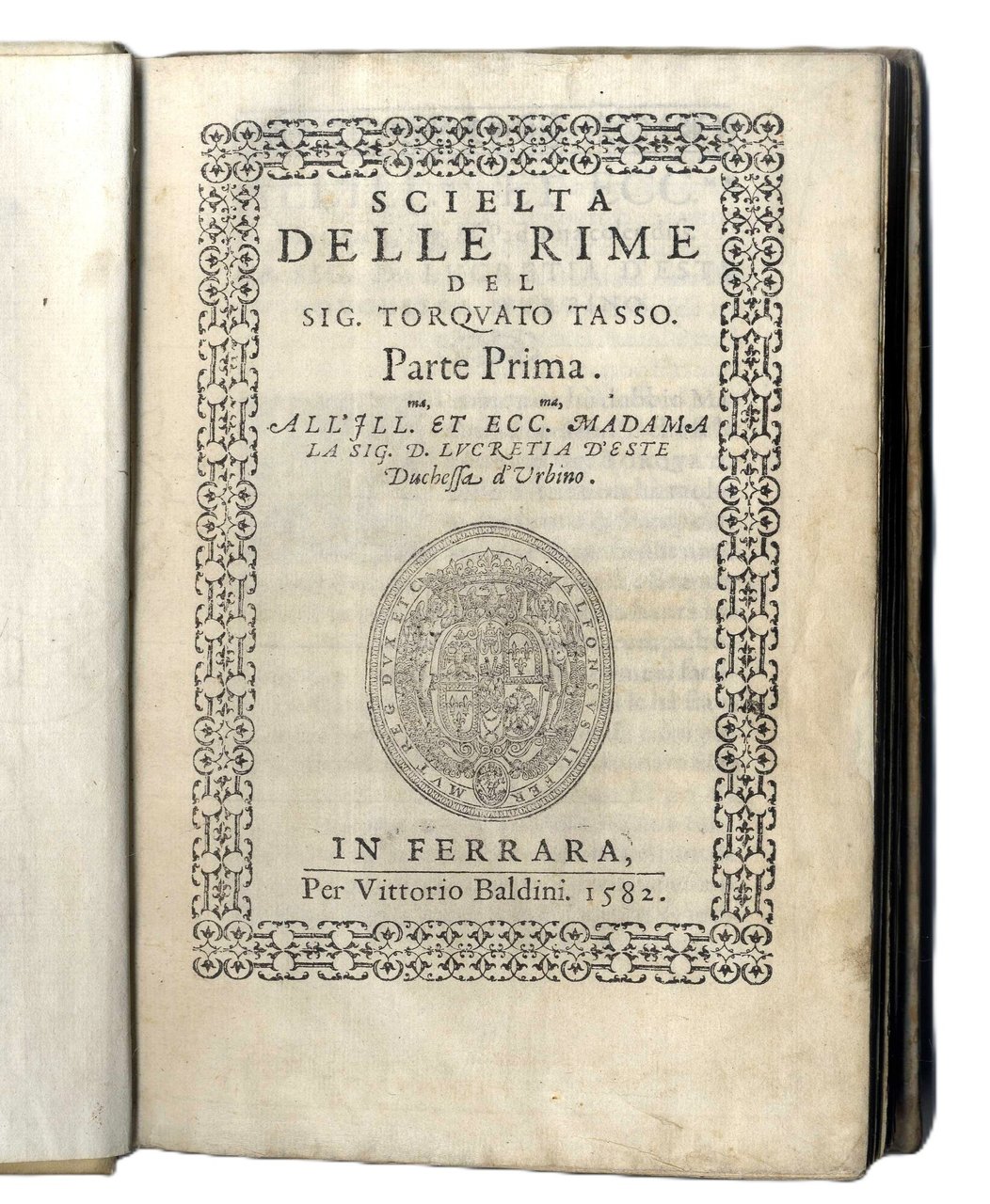 Scielta delle Rime.