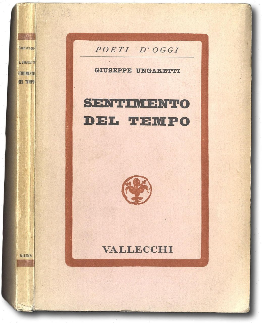 Sentimento del tempo. Con un saggio di Alfredo Gargiulo.