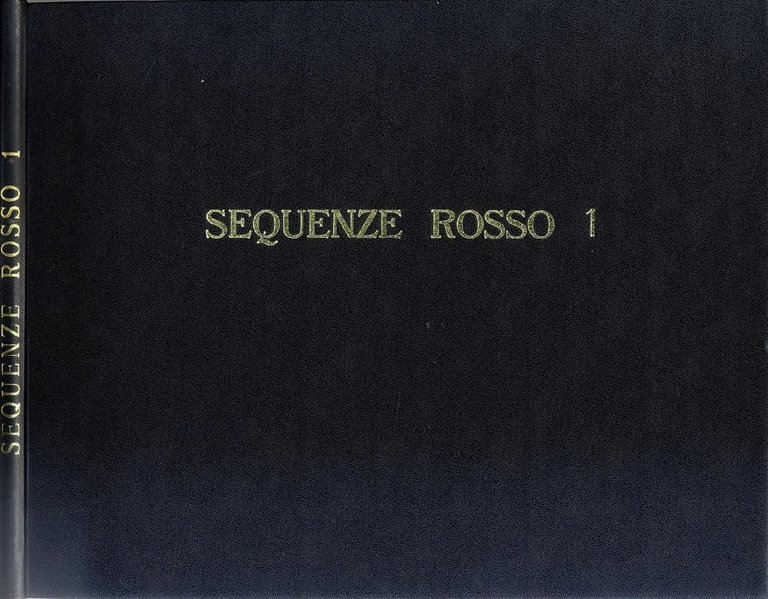 Sequenze Rosso 1. 6 serigrafie di Adriano Foschi, 6 poesie …