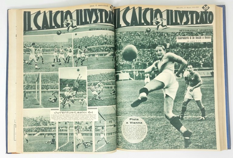 Settimanale sportivo, Anno quinto, 1935, dal n.1 del 2 Gennaio …