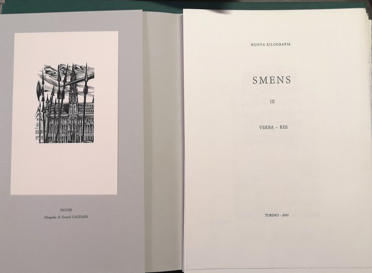 SMENS IX - Verba - Res. Rivista di Nuova Xilografia …