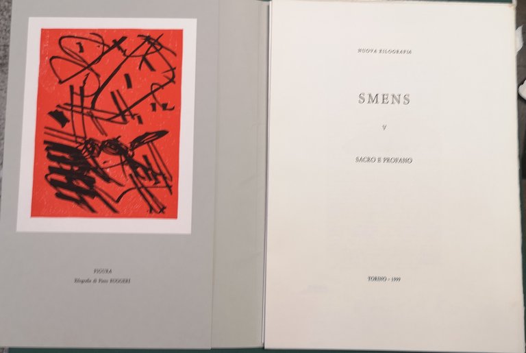 SMENS V - Sacro e Profano.&amp;nbsp;Rivista di Nuova Xilografia fondata …