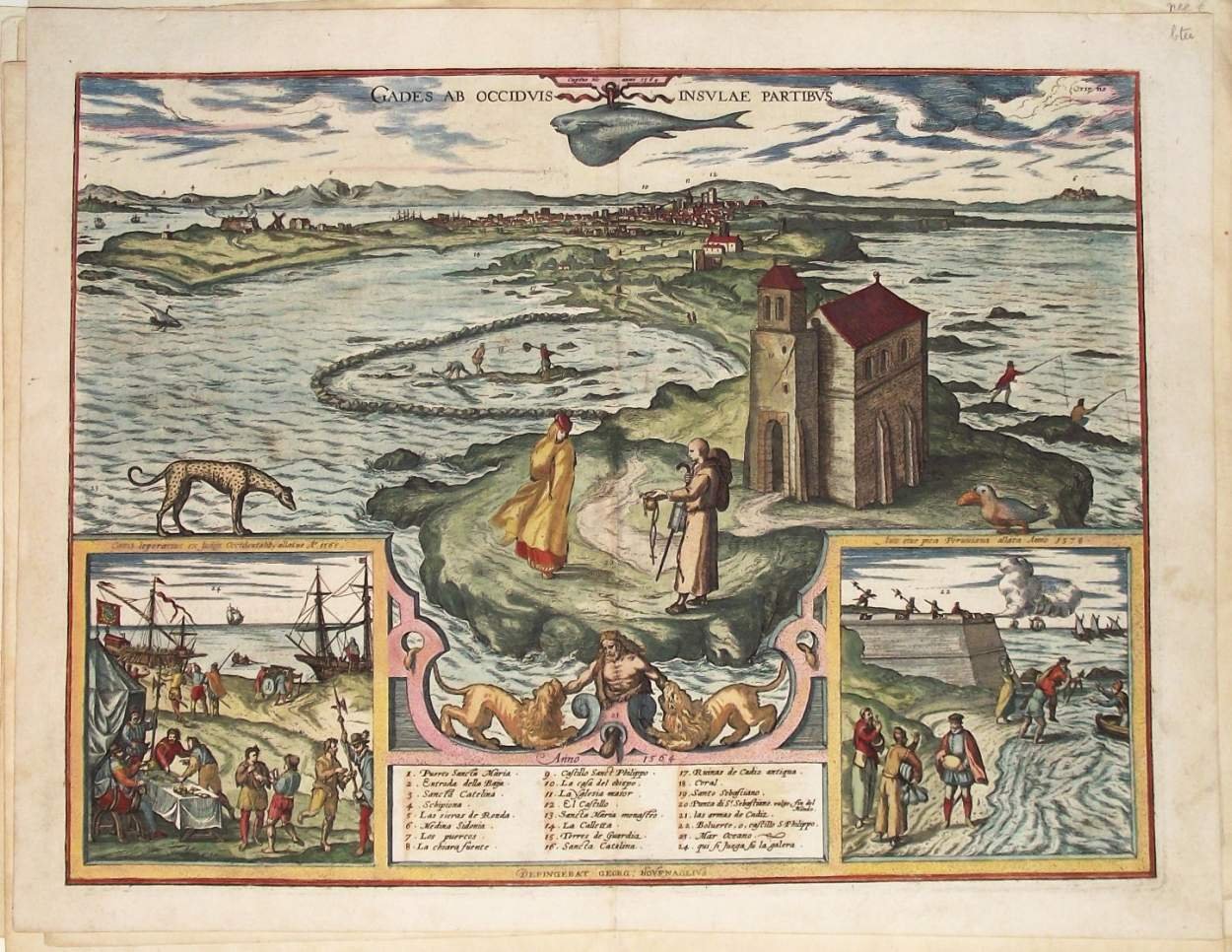 Spagna - Gades – “Gades ab occiduis insulae partibus”.