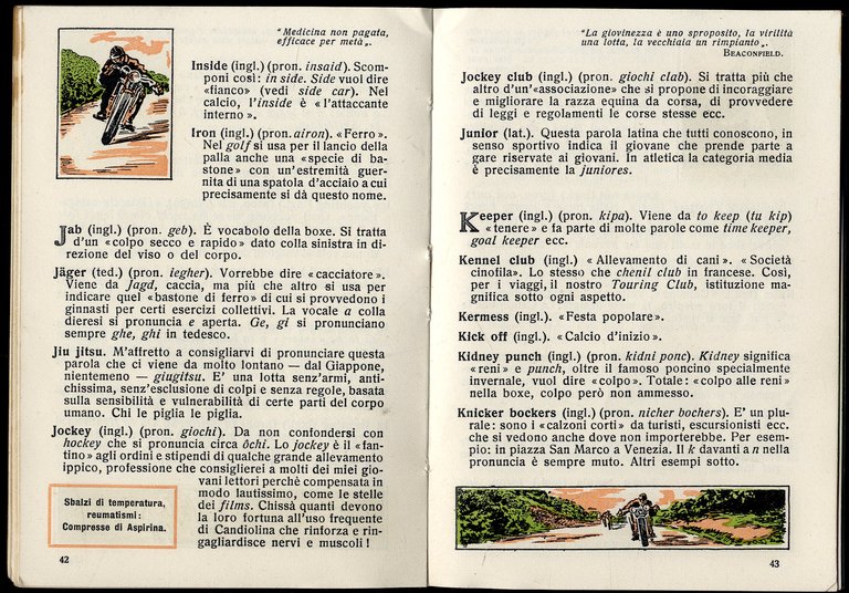 Sport e salute. Raccolta delle voci sportive d'uso comune. Come …