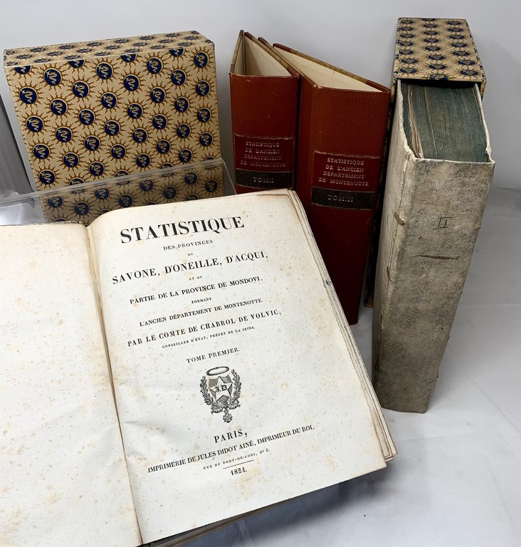 Statistique des Provinces de Savone, d'Oneille, d'Acqui, et de partie …