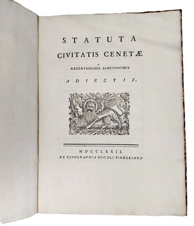 Statuta Civitatis Cenetae recentioribus sanctionibus adiectis | Immagine Gallery 2