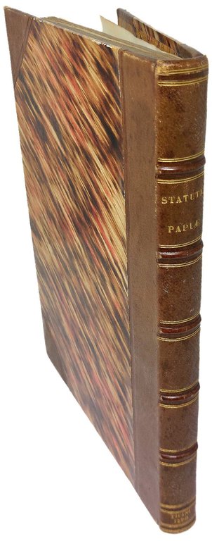 STATUTA CIVITATIS ET PRINCIPATUS PAPIAE, tam de regimine Praetoris, quam … | Immagine Gallery 2