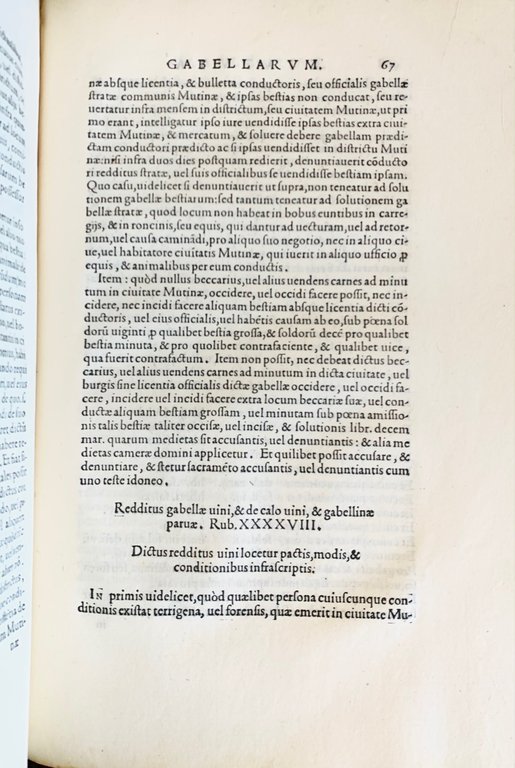 STATUTI E GRIDA. Gride ducali, provisioni, gratie et ragioni della …