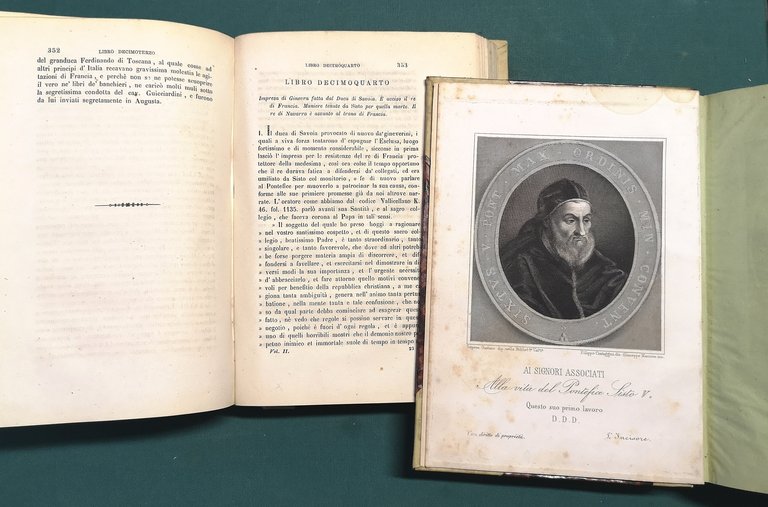 Storia della vita e delle gesta di Sisto V Sommo …