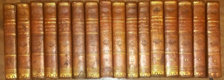 Storia delle Repubbliche Italiane dei secoli di mezzo