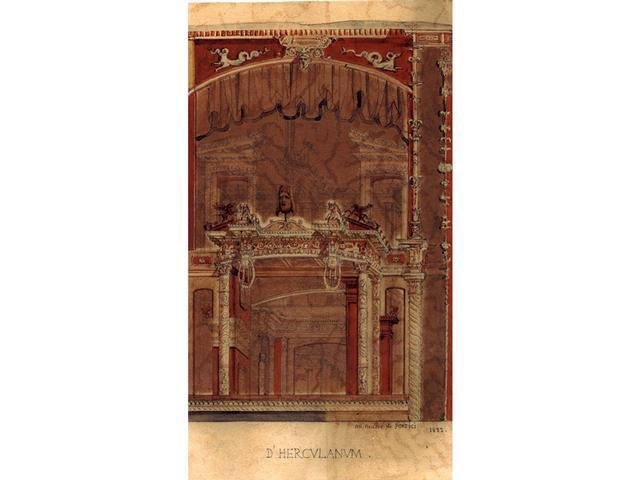 Straordinario assieme di schizzi, disegni e acquerelli, di localit&amp;agrave;, paesaggi, …