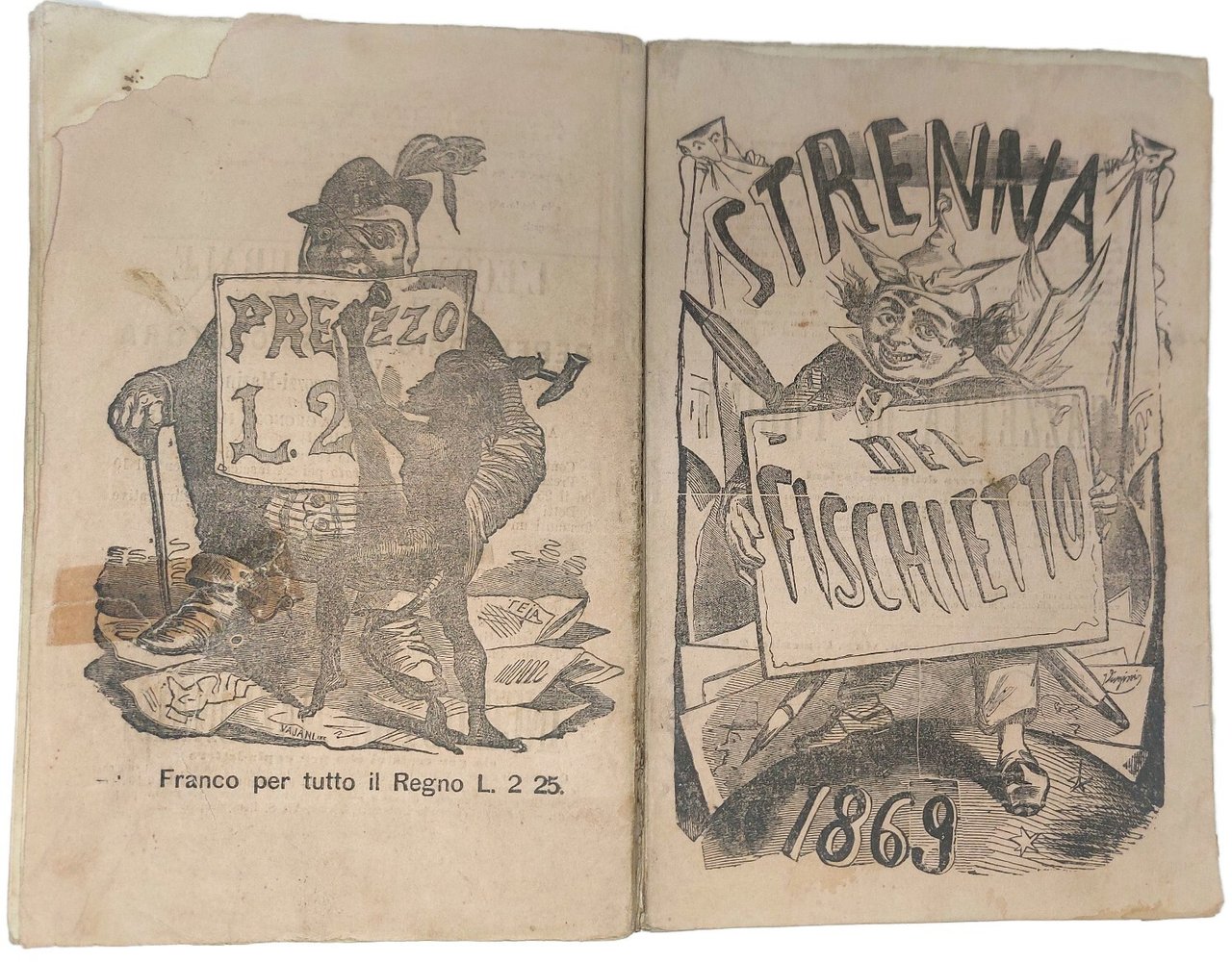 Strenna del fischietto pel 1869. Anno decimonono.