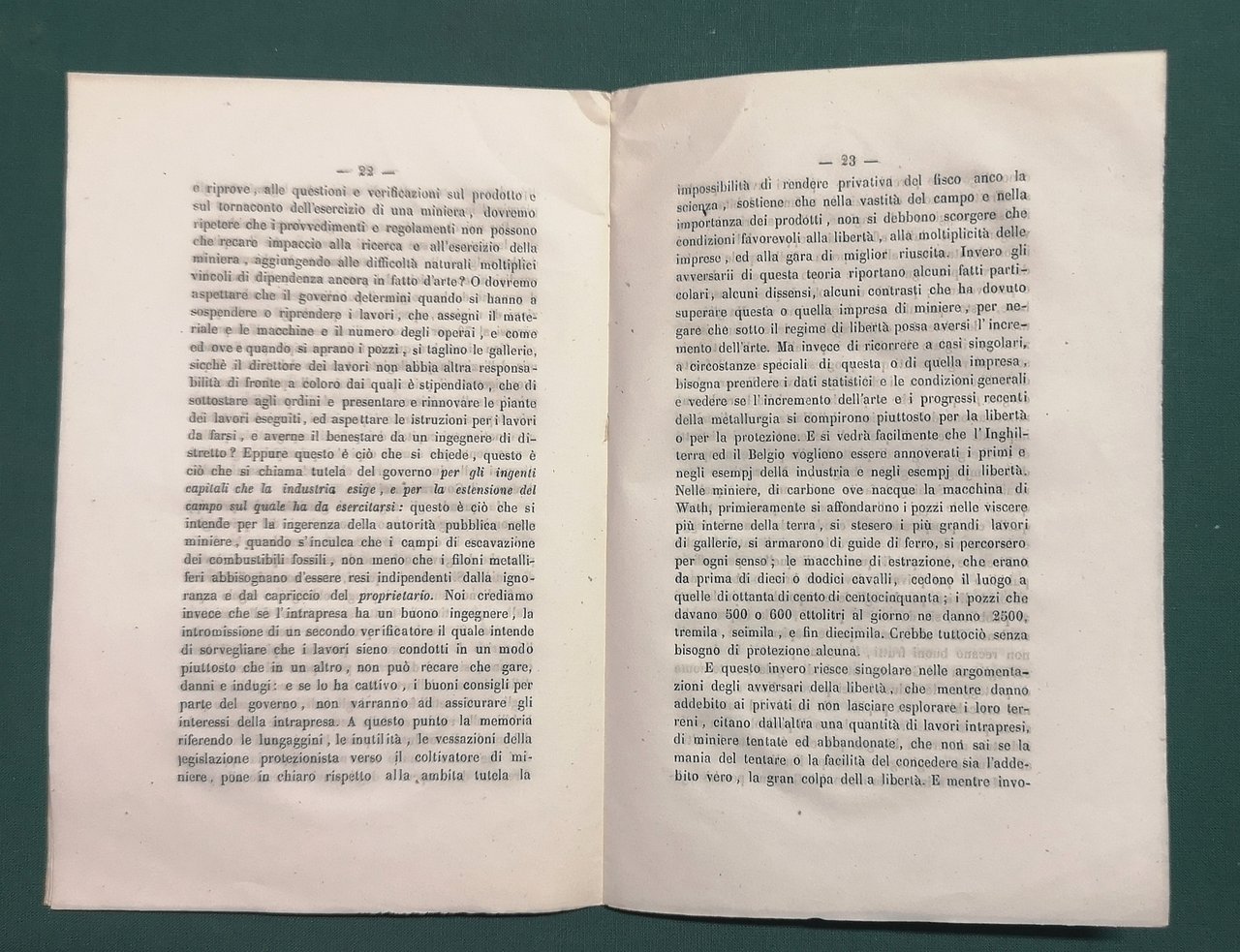 Sulla legislazione delle miniere. Letture fatte alla Reale Accademia dei …