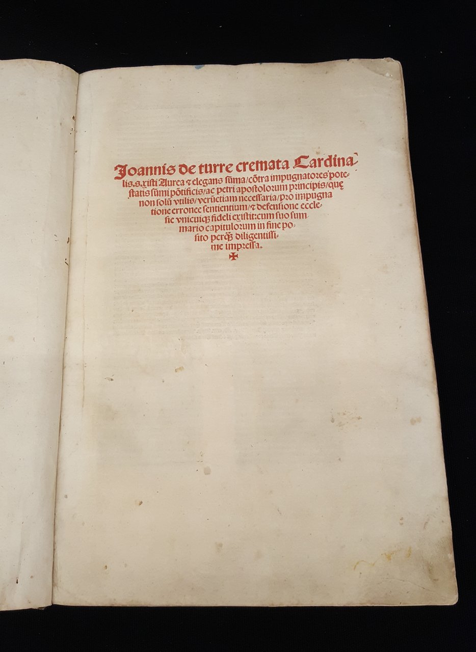 Summa de ecclesia contra impugnatores potestatis summi pontificis.