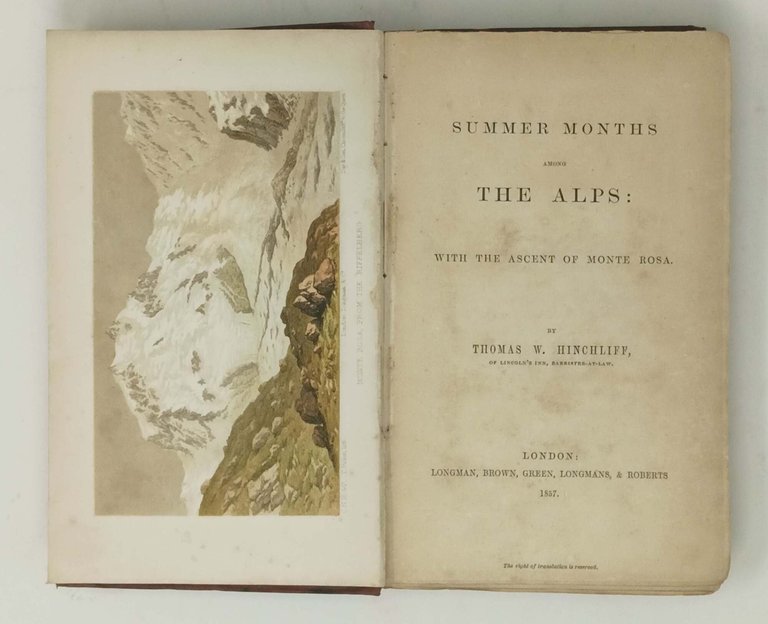 Summer months among the Alps: with the ascent of Mont …