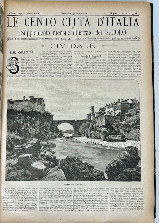 Supplemento mensile illustrato del ''Secolo''.