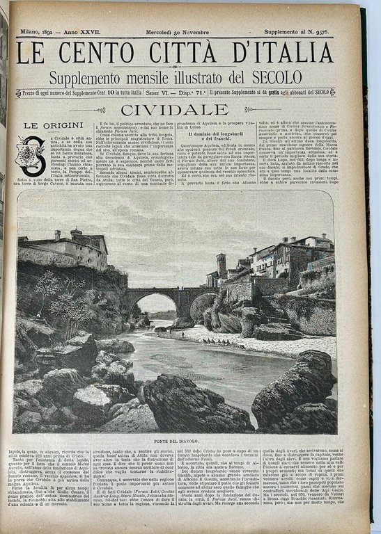 Supplemento mensile illustrato del ''Secolo''.